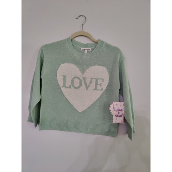M & M Sweaters - Daisy & Cle Long Sleeve Sweater Size M 10/12 NWT With A White 🤍 Beautiful)